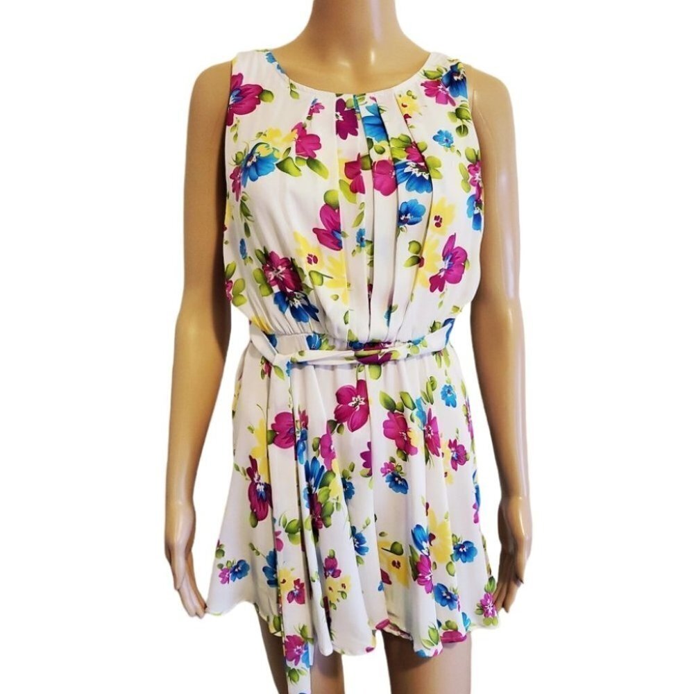 Floral 'Midi' Dress